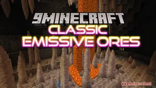 Classic Emissive Ores Resource Pack (1.21.1, 1.20.1) – Texture Pack