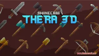 TheRa 3D Resource Pack (1.21.1, 1.20.1) – Texture Pack