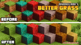 Better Grass Resource Pack (1.21.1, 1.20.1) – Texture Pack