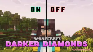 Darker Diamonds Resource Pack (1.21.1, 1.20.1) – Texture Pack