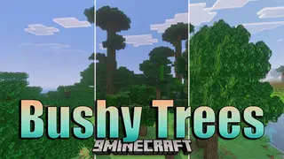 Bushy Trees Texture Pack (26.x) – Thick And Fluffy Leaves For Dense Forests