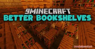 Better Bookshelves Resource Pack (1.21.1, 1.20.1) – Texture Pack