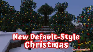New Default-Style Christmas Resource Pack (1.21.1, 1.20.1) – Texture Pack
