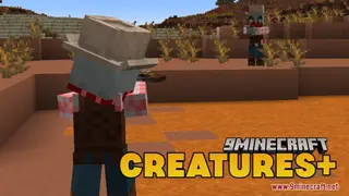 Creatures+ Resource Pack (1.21.1, 1.20.1) – Texture Pack
