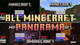 All Minecraft Panorama Texture Pack (26.x, 1.21) – Unlock 54 Classic Menu Backgrounds
