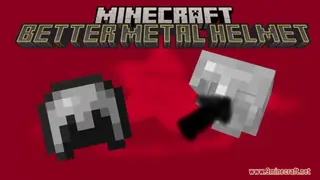 Better Metal Helmet Resource Pack (1.21.1, 1.20.1) – Texture Pack