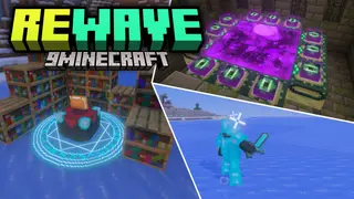 ReWave Texture Pack (26.x) – Update Your World With Custom Particles And 3D Items