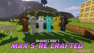 Max's Re-Crafted Resource Pack (1.21.1, 1.20.1) – Texture Pack