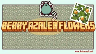 Berry Azalea Flowers Resource Pack (1.21.1, 1.20.1) – Texture Pack