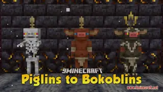 Piglins to Bokoblins Resource Pack (1.21.1, 1.20.1) – Texture Pack
