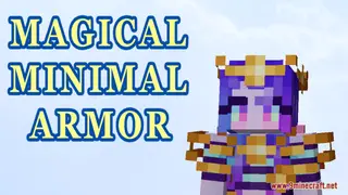 Uni's Magical Minimal Armor Resource Pack (1.21.1, 1.20.1) – Texture Pack