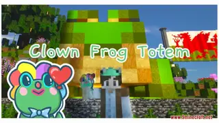 Clown Frog Totem Resource Pack (1.20.1) – Texture Pack