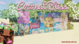 Coconut Bliss Resource Pack (1.21.1, 1.20.1) – Texture Pack