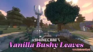 Vanilla Bushy Leaves Resource Pack (1.21.1, 1.20.1) – Texture Pack
