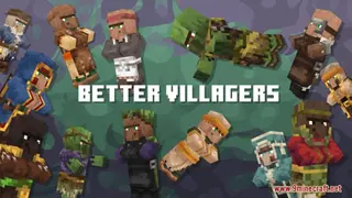 Better Villagers Resource Pack (1.21.1, 1.20.1) – Texture Pack