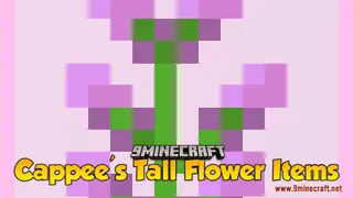 Cappee's Tall Flower Items Resource Pack (1.21.1, 1.20.1) – Texture Pack