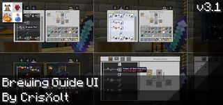 Brewing Guide UI Pack (26.x, 1.21) – MCPE/Bedrock