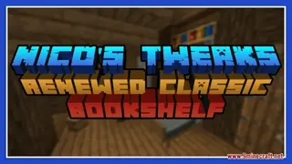 Classic Bookshelf Renewed Resource Pack (1.21.1, 1.20.1) – Texture Pack