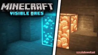 Alloy's Visible Ores Resource Pack (1.21.1, 1.20.1) – Texture Pack