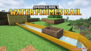 Water Flumes Rail Resource Pack (1.21.1, 1.20.1) – Texture Pack