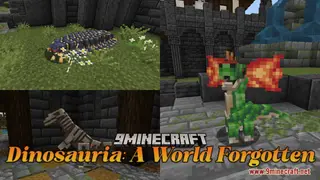 Dinosauria: A World Forgotten Resource Pack (1.21.1, 1.20.1) – Texture Pack