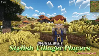 Stylish Villager Players Resource Pack (1.21.1, 1.20.1) – Texture Pack
