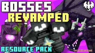 MJ's Bosses Revamped Resource Pack (1.21.1, 1.20.1) – Texture Pack