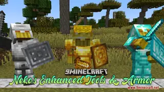 Neko's Enhanced Tools And Armor Resource Pack (1.21.1, 1.20.1) – Texture Pack