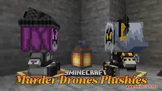 Murder Drones Plushies Resource Pack (1.21.1, 1.20.1) – Texture Pack