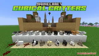 Cubical Critters Resource Pack (1.21.1, 1.20.1) – Texture Pack
