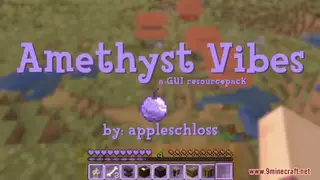 Amethyst Vibes GUI Resource Pack (1.21.1, 1.20.1) – Texture Pack