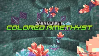 Colored Amethyst Resource Pack (1.21.1, 1.20.1) – Texture Pack