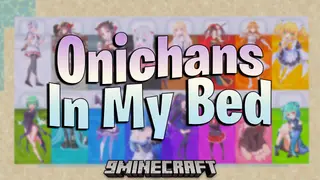 Onichans In My Bed Texture Pack (26.x, 1.21) – Custom Anime Girl Bed Textures