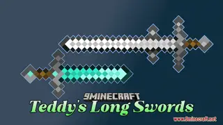 Teddy's Long Swords Resource Pack (1.21.1, 1.20.1) – Texture Pack