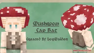 Mushroom Cap Hat Resource Pack (1.21.1, 1.20.1) – Texture Pack