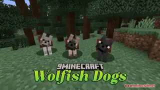 Wolfish Dogs Resource Pack (1.21.1, 1.20.1) – Texture Pack