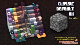 Classic Default DX Resource Pack (1.21.1, 1.20.1) – Texture Pack