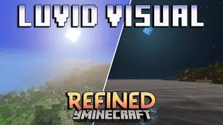 Luvid Visual Refined Texture Pack (26.x) – Golden Lighting And Realistic Textures