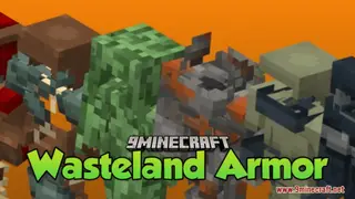 Wasteland Armor Resource Pack (1.21.1, 1.20.1) – Texture Pack