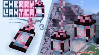 Cherry Lantern Resource Pack (1.21.1, 1.20.1) – Texture Pack