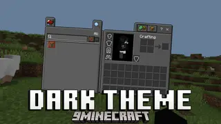 Dark Theme Texture Pack (26.x, 1.21) – Dark Mode UI For Your Settings And Inventory Screens