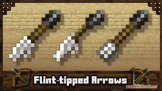 Flint-tipped Arrows Resource Pack (1.21.1, 1.20.1) – Texture Pack