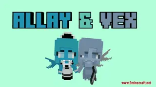 Maid Allay & Vex Girl Resource Pack (1.21.1, 1.20.1) – Texture Pack