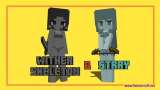 Wither Skeleton & Stray Girl Resource Pack (1.21.1, 1.20.1) – Texture Pack