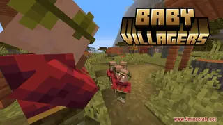 Baby Villagers Resource Pack (1.21.1, 1.20.1) – Texture Pack