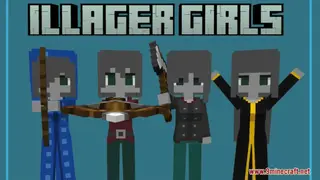 Illager Girls Resource Pack (1.21.1, 1.20.1) – Texture Pack