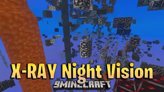 XRAY Night Vision Texture Pack (26.x, 1.21) – Reveal Hidden Ores And Avoid Lava Pools