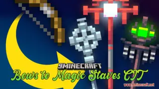 Bows To Magic Staves CIT Resource Pack (1.21.1, 1.20.1) – Texture Pack