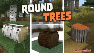 Round Trees Resource Pack (1.21.1, 1.20.1) – Texture Pack