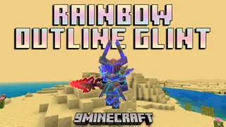Rainbow Outline Glint Texture Pack (26.x, 1.21) – Colorful Rainbow Enchantment Outlines